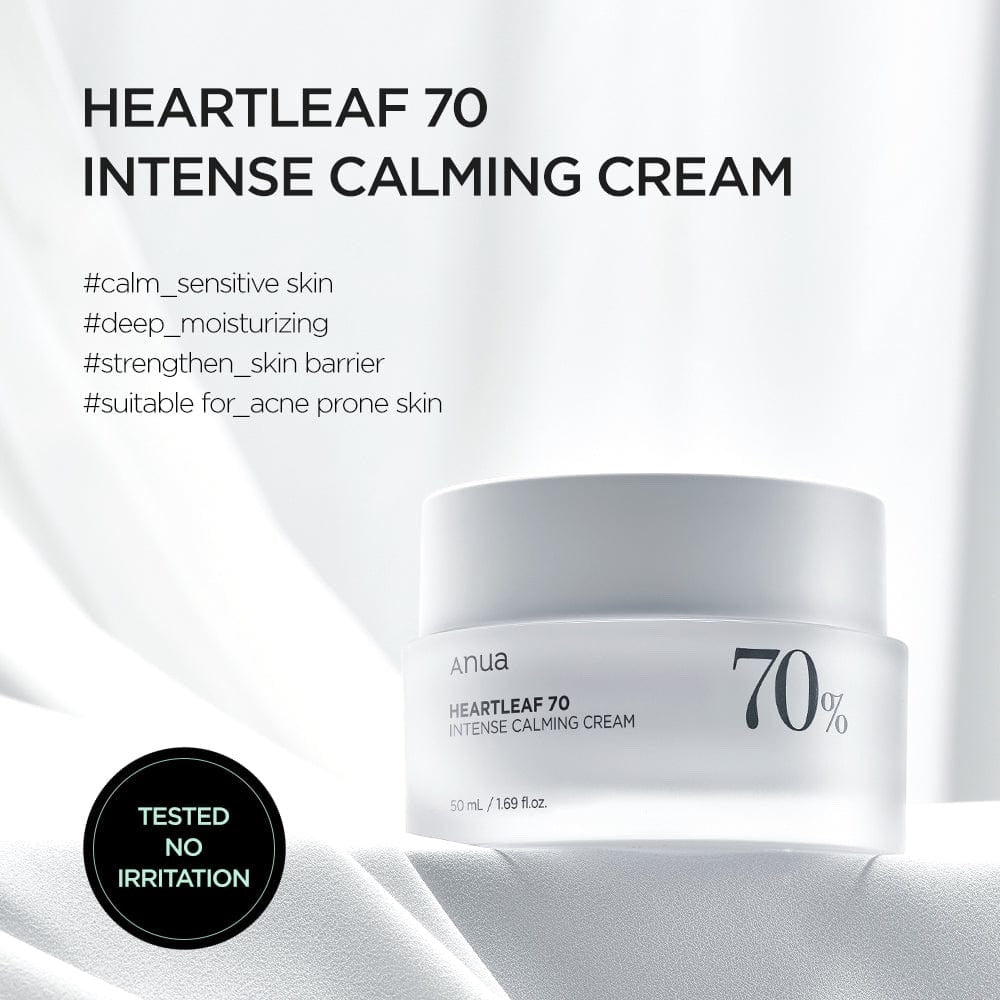 Anua Heartleaf 70% Intense Kalmerende Crème