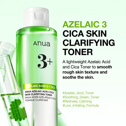 Azelaic 3 Cica Skin Clarifying Toner