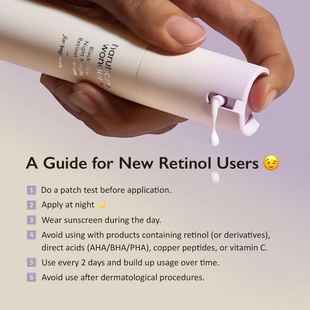 Zwarte Rijst Nacht Retinol Serum