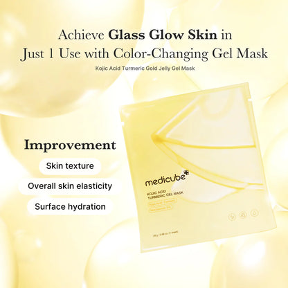 Kojiczuur Kurkuma Gouden Jelly Gel Masker
