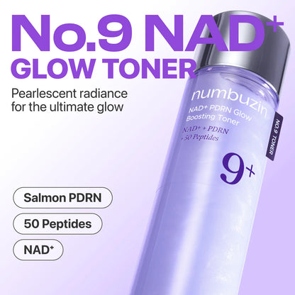 No.9 NAD+ PDRN Glow Boosting Toner