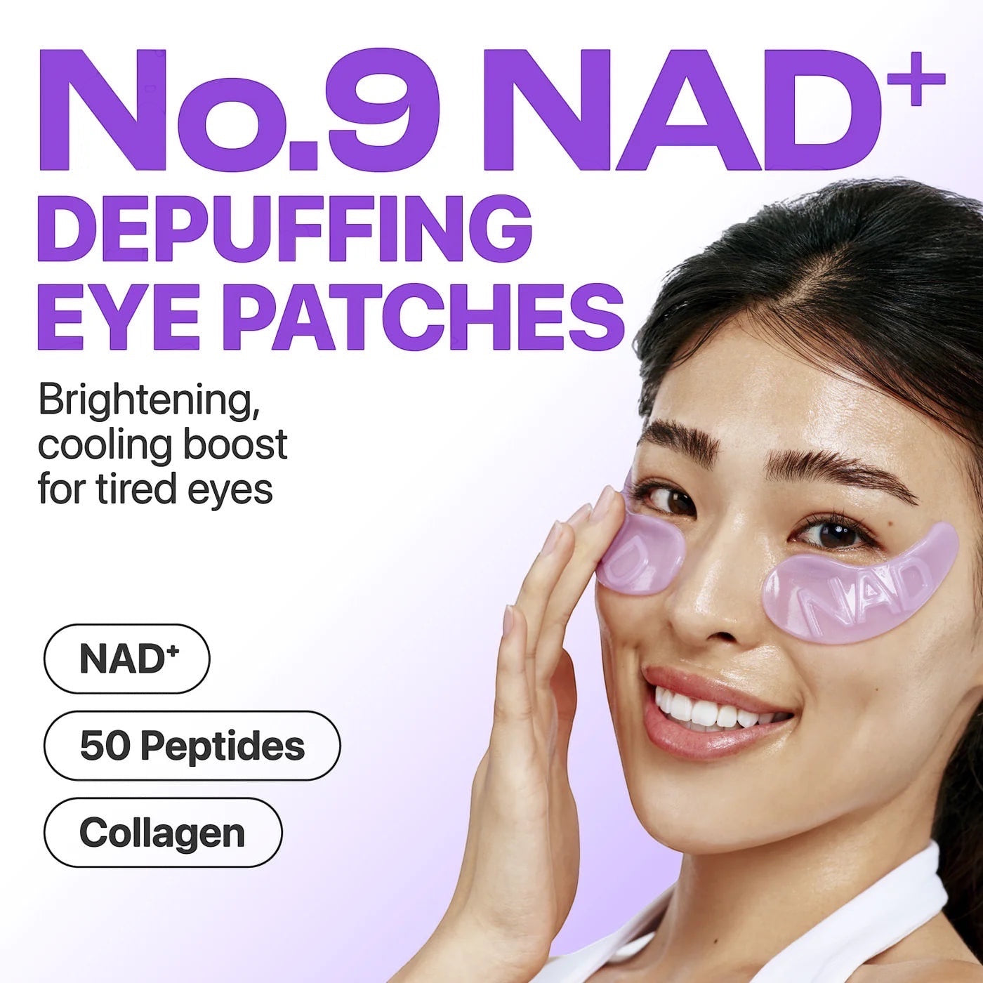 No.9 NAD+ Collagen Under Eye Patches