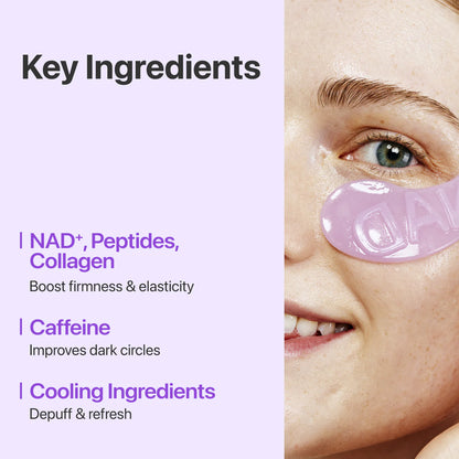 No.9 NAD+ Collagen Under Eye Patches (5 Pairs).