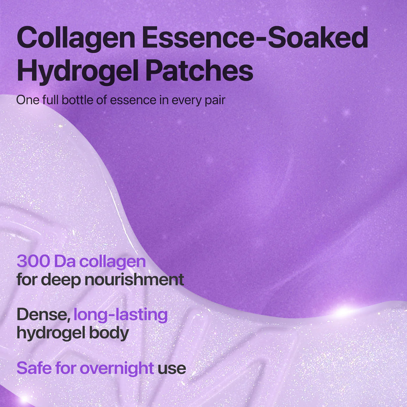 No.9 NAD+ Collagen Under Eye Patches (5 Pairs).