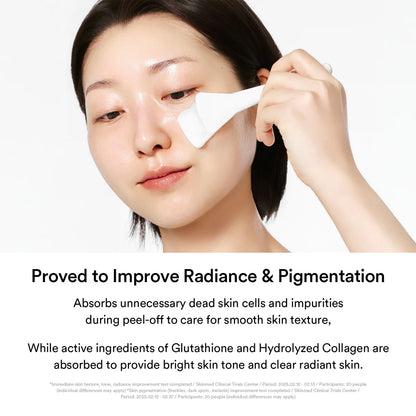 Dark Spot Collagen Wrapping Mask Glutathione Film.