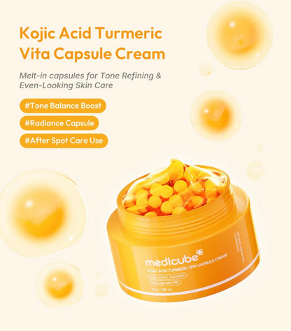 Kojic Acid & Turmeric Capsule Cream