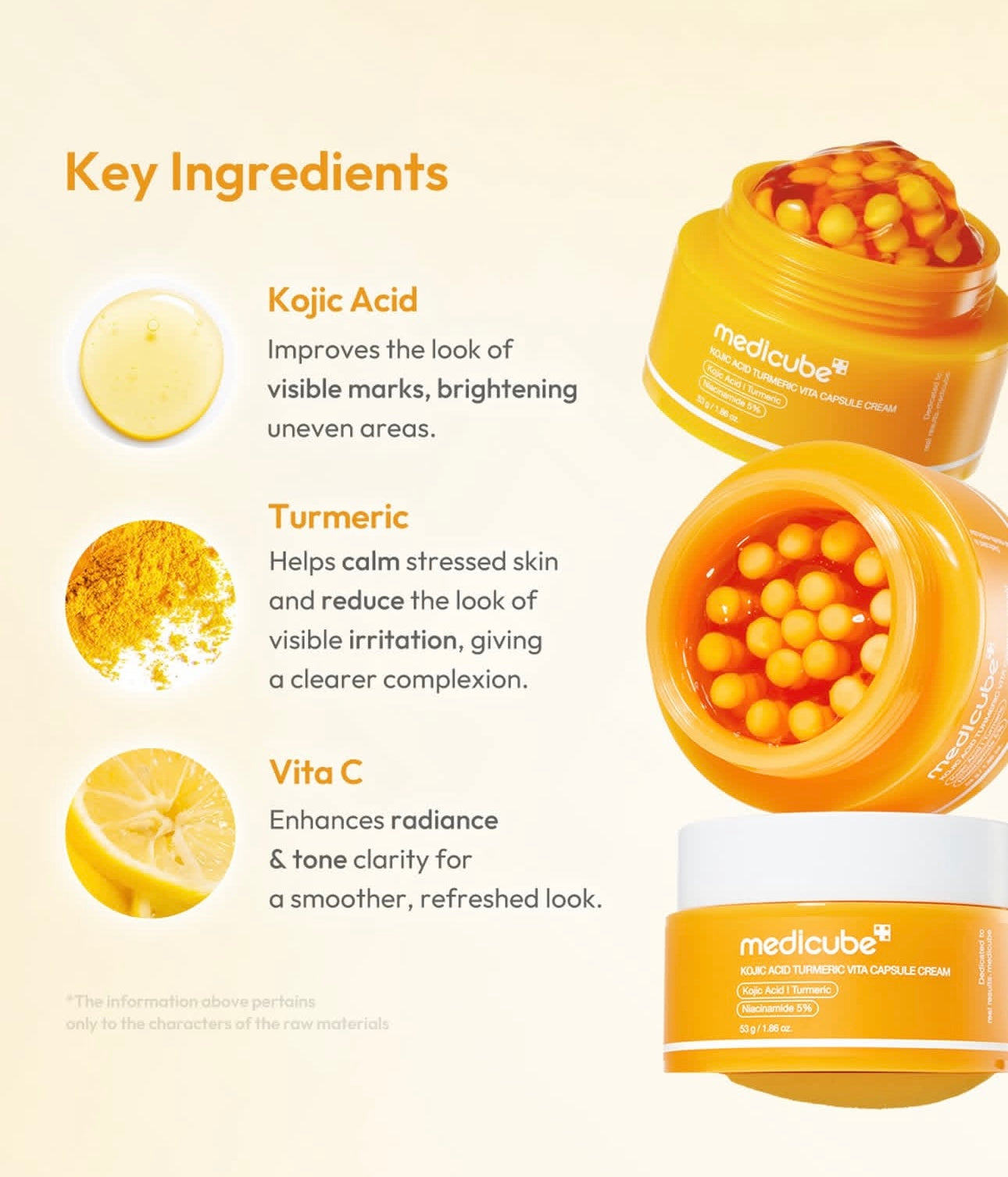 Kojic Acid & Turmeric Capsule Cream