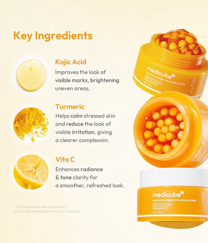 Kojic Acid & Turmeric Capsule Cream