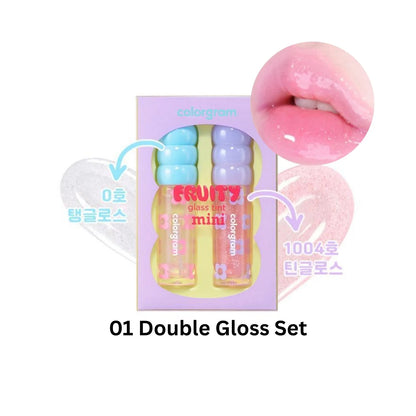 Fruitige glazen tint miniset