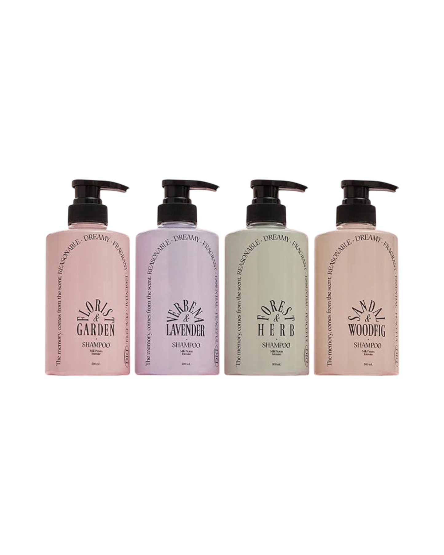 Intensieve shampoo met melkproteïne