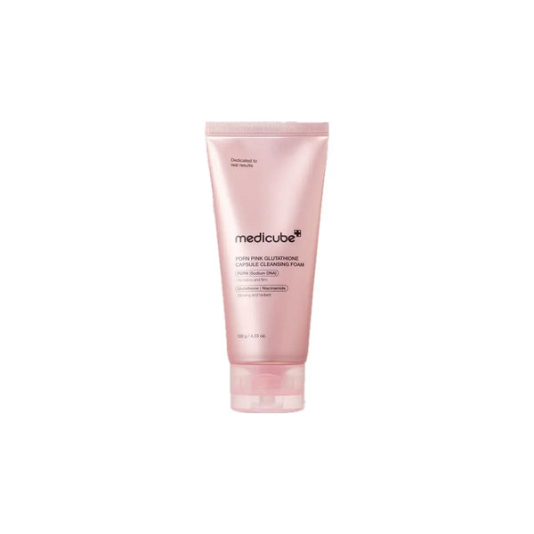 PDRN Pink Glutathione Capsule Cleansing Foam