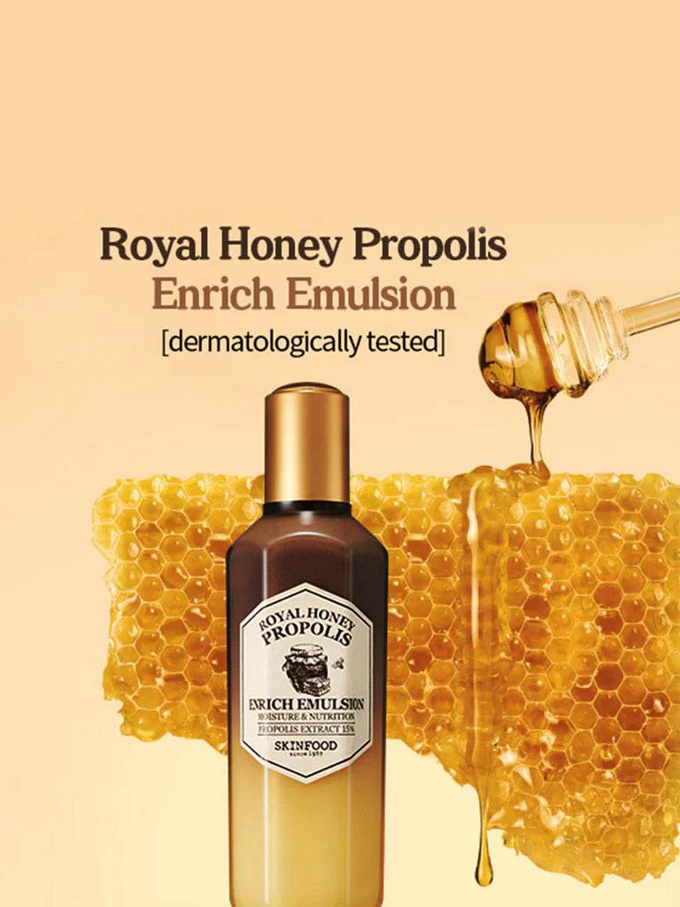 SKINFOOD Royal Honey Propolis Enrich Emulsion - K-beauty glow