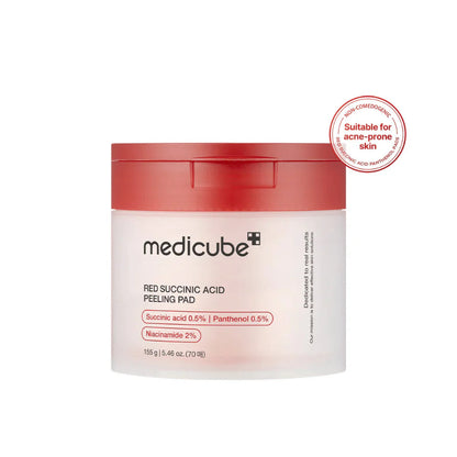 Red Succinic Acid Peeling Pad