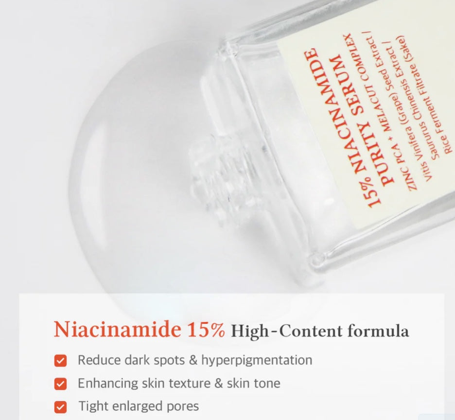 15% Niacinamide Zuiverheidsserum