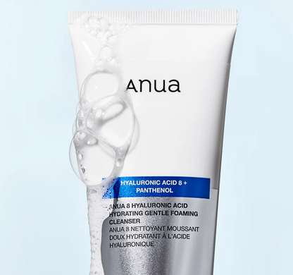 8 Hyaluronzuur Hydraterende Zachte Schuimende Reiniger Panthenol