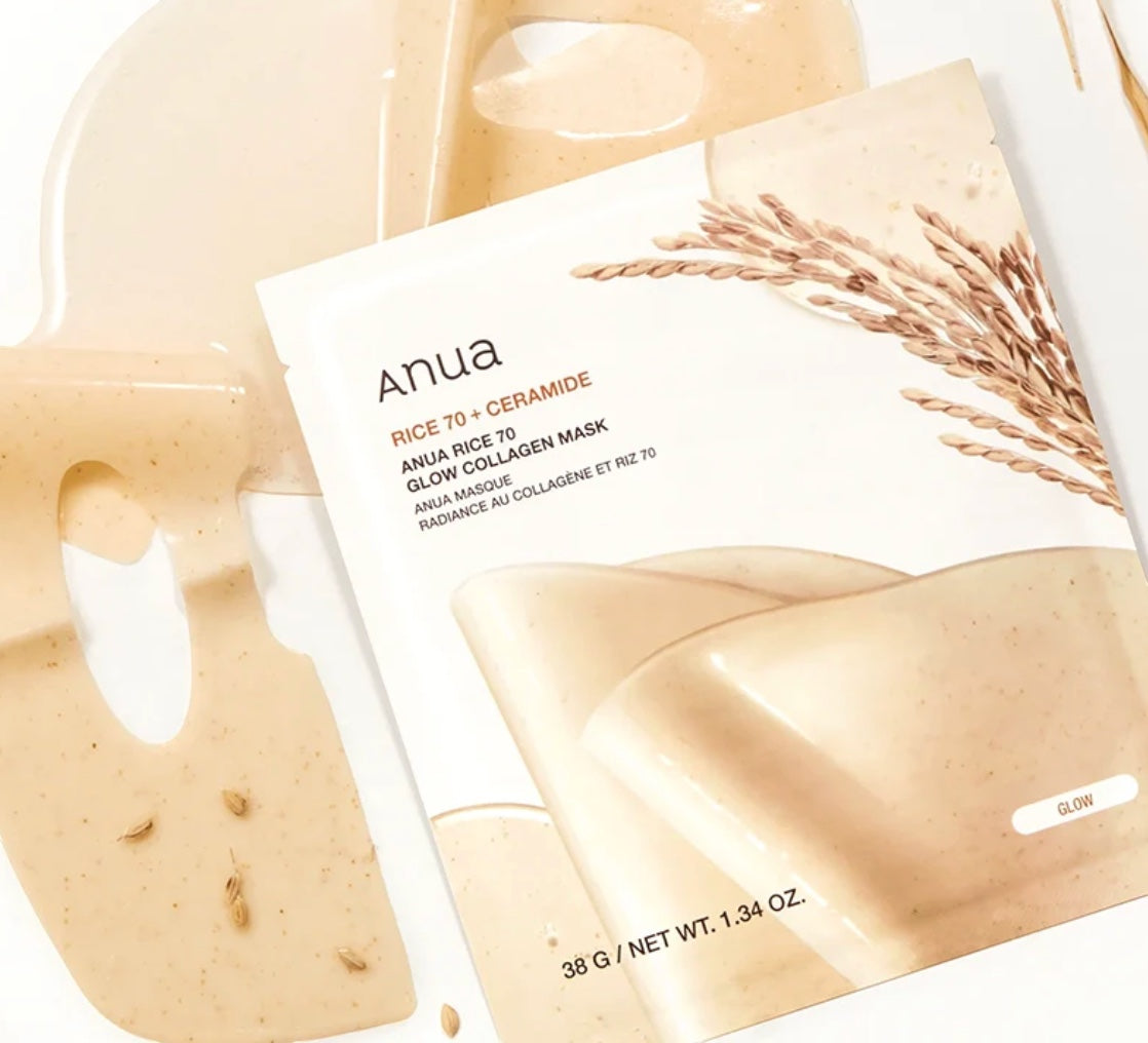 Rice 70 Glow Collageen Masker