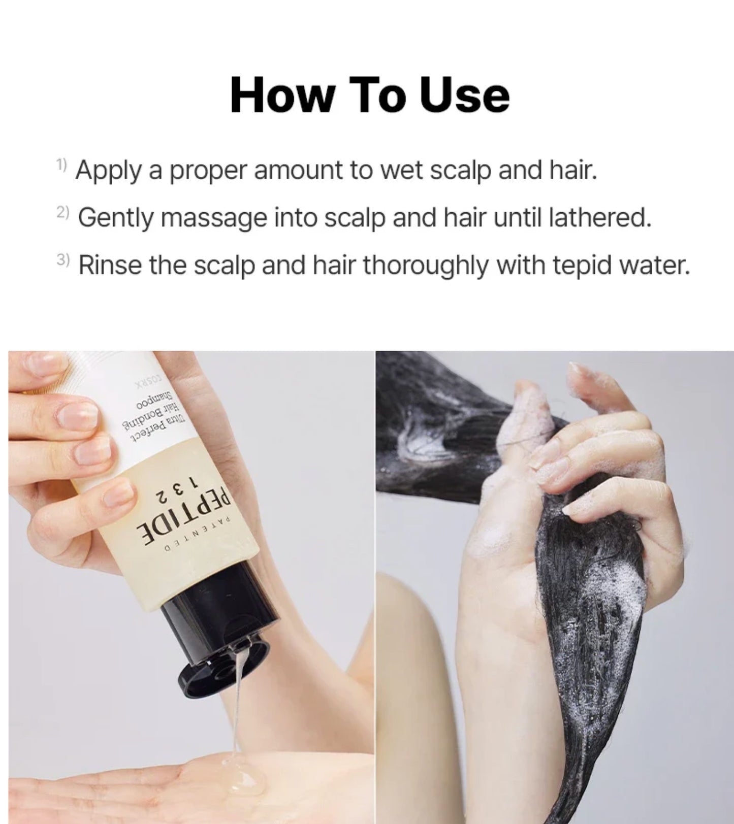COSRX PEPTIDE-132 Ultra Perfecte Haarbonding Shampoo