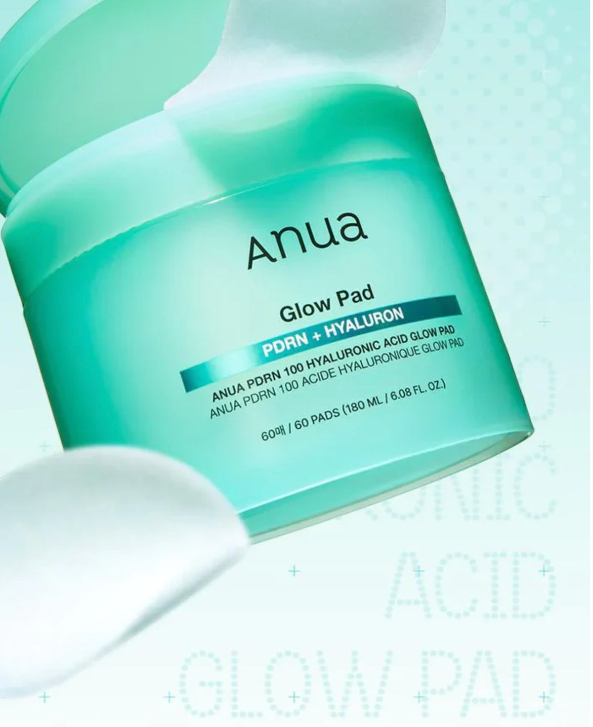 Anua PDRN 100 Hyaluronic Acid Glow Pad