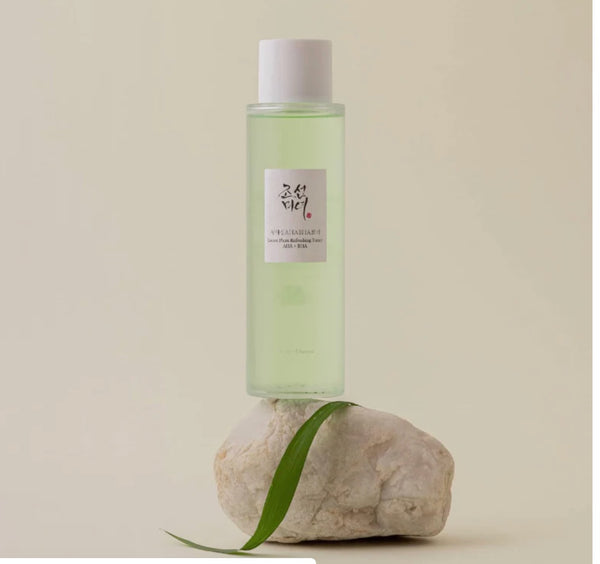 Groene Pruim Verfrissende Toner: AHA + BHA