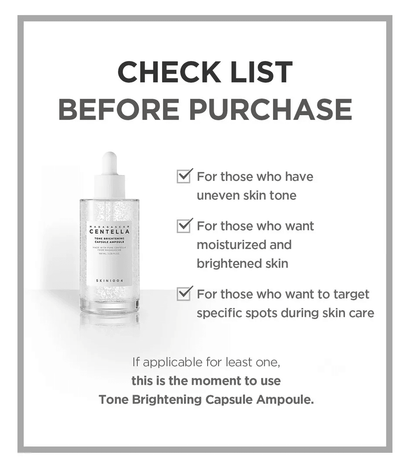 Tone Brightening Capsule Ampoule - K-beauty glow