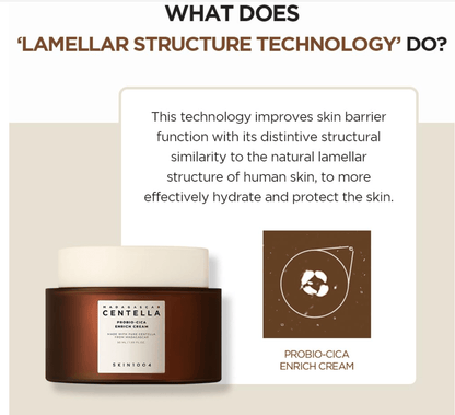 Madagascar Centella Probio-Cica Enrich Cream - K-beauty glow