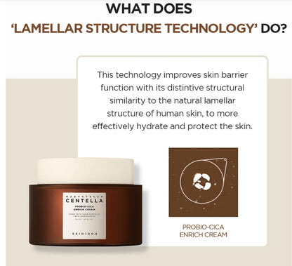 Madagascar Centella Probio-Cica Enrich Cream - K-beauty glow