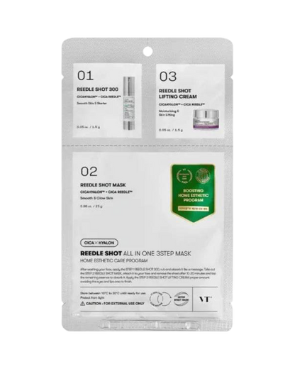 Reedle Shot All-In-One 3 Step Mask - K-beauty glow