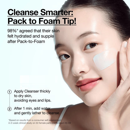 PDRN Hyaluronic Acid Moisturizing Cleansing Foam