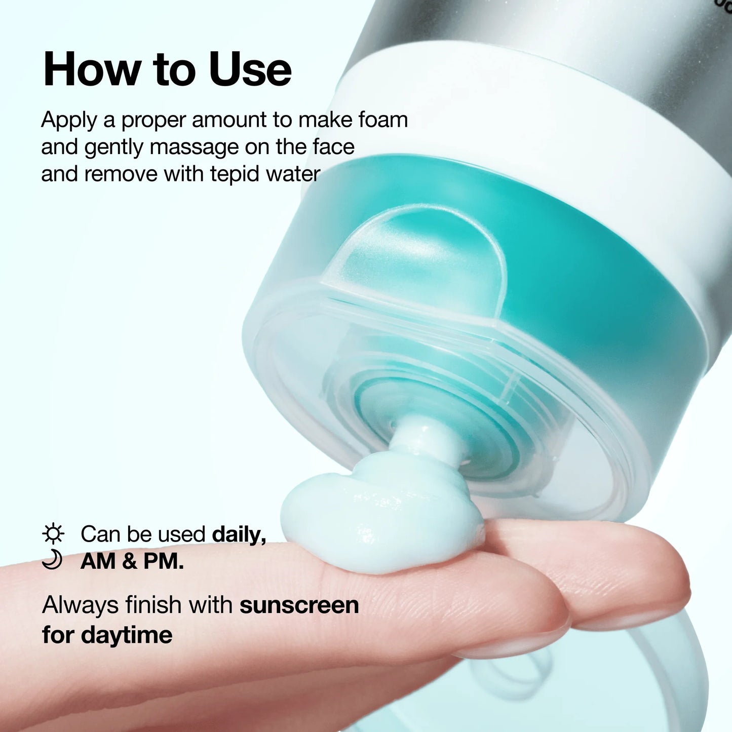 PDRN Hyaluronic Acid Moisturizing Cleansing Foam