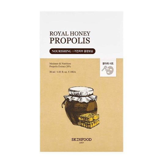 Royal Honey Propolis Enrich Mask - K-beauty glow