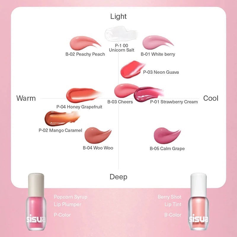 Sisua Popcorn Syrup Lip Plumper