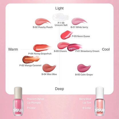 Sisua Popcorn Syrup Lip Plumper