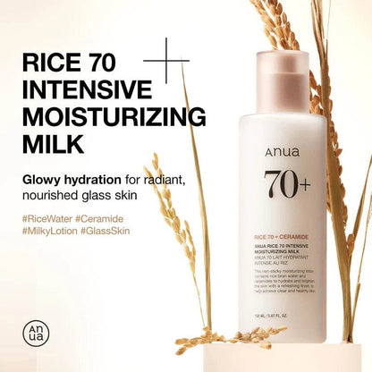Rice 70 Intensive Moisturizing Milk - K-beauty glow