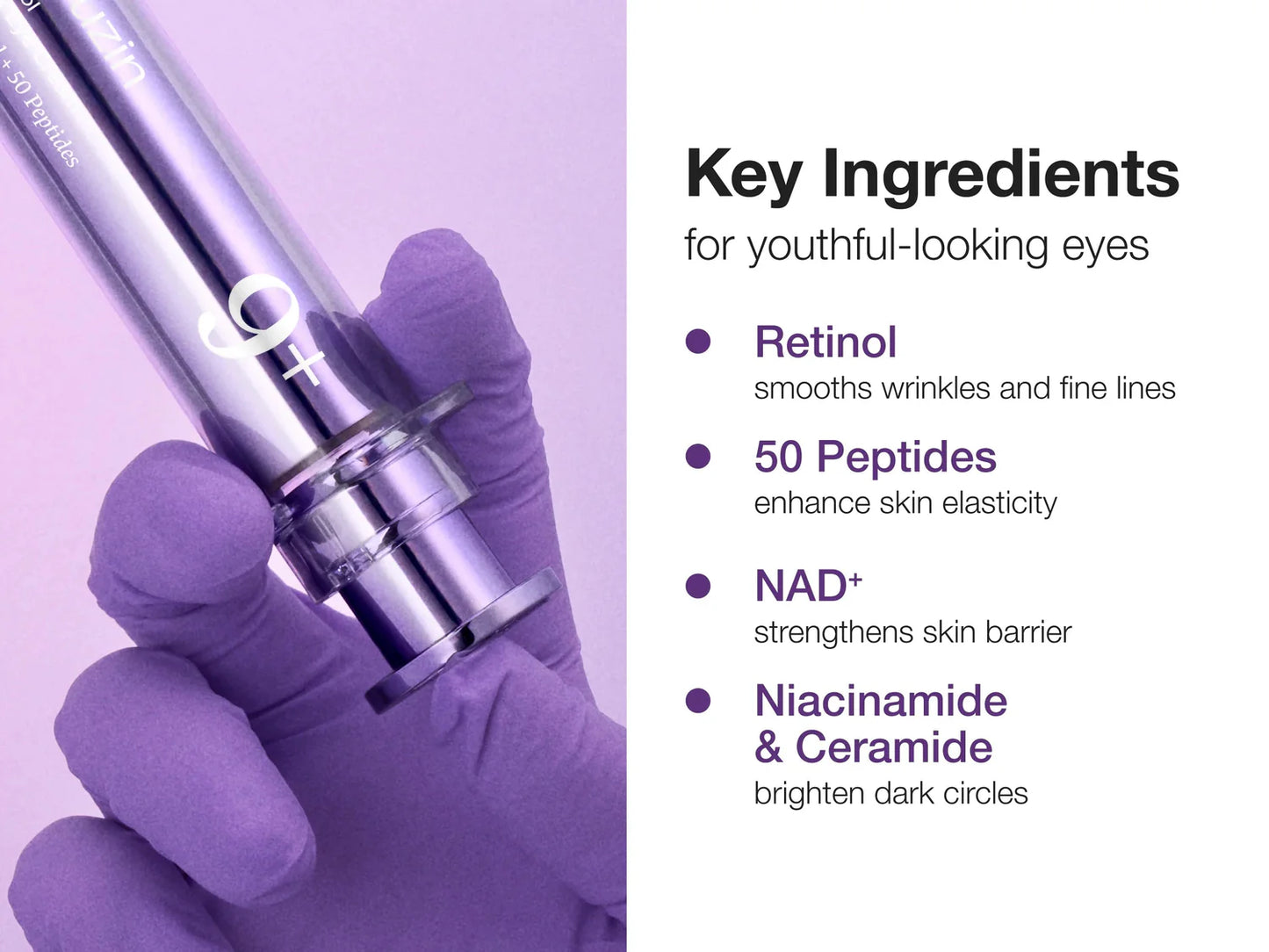 No.9 NAD Retinol Volumetox Eye Cream